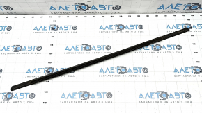 Molding door-glass central rear right Audi A6 C8 19- black gloss