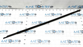 Molding door-glass central front right Audi A6 C8 19- black gloss, scratches