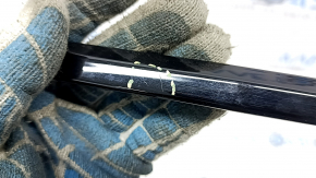 Audi A6 C8 19 trunk lid molding - gloss black, scratches
