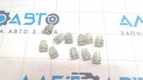 Clips for the rear underhood trunk trim 11 pcs Tesla Model 3 18-