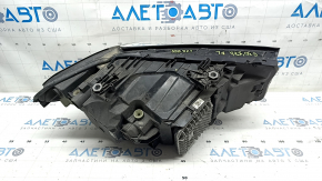 Headlight front left complete BMW 5 G30 17-20 LED Corona Rings S524A with mount, worn, sand