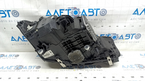 Headlight front left complete BMW 5 G30 17-20 LED Corona Rings S524A with mount, worn, sand