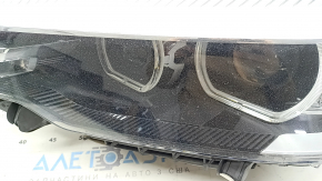 Headlight front left complete BMW 5 G30 17-20 LED Corona Rings S524A with mount, worn, sand