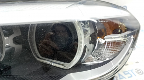 Headlight front left complete BMW 5 G30 17-20 LED Corona Rings S524A with mount, worn, sand