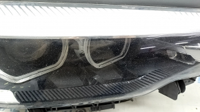 Headlight front right complete BMW 5 G30 17-20 LED Corona Rings S524A with mount, scratches, sand