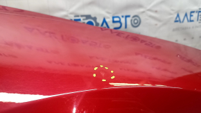 Tesla Model 3 Front Right Wing 18- Red PPMR, Scratches, Pokes  