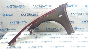Tesla Model 3 Front Right Wing 18- Red PPMR, Scratches, Pokes  