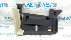 BMW 5 G30 17-23 Passenger Footwell Front Panel Trim Black