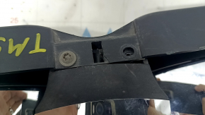Radiator grill assembly Tesla Model S 16-20 rest, sand, part of the emblem is missing