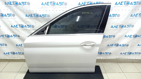 Door assembly front left BMW 5 G30 17-23 keyless, white 300