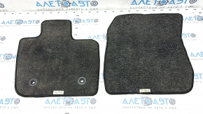 Set of floor mats for Ford Fusion mk5 13-20 cloth black, dry cleanable