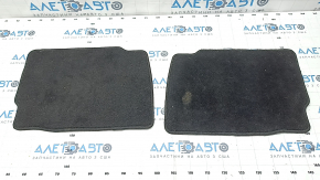 Set of floor mats for Ford Fusion mk5 13-20 cloth black, dry cleanable