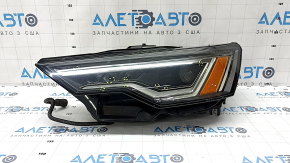 Front left headlight complete Audi A6 C8 19- LED, Matrix beam with seal, sand