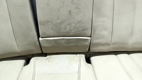 Rear row of seats 2nd row BMW 5 G30 17-23 beige leather, dented leather, needs cleaning