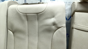 Rear row of seats 2nd row BMW 5 G30 17-23 beige leather, dented leather, needs cleaning