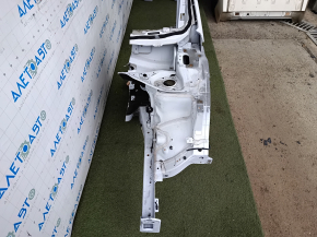 Front left quarter Hyundai Santa FE Sport 13-18 sawed off, with central pillar, white