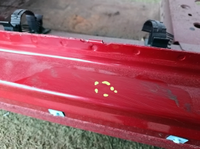 Quarter front left Jeep Compass 17 - sawed off, with central pillar, red, bump on threshold