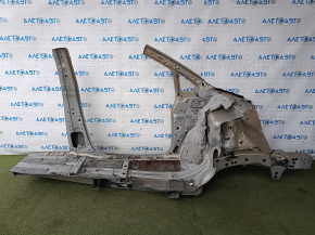 Front left quarter Toyota Sienna 11-14 sawed off, with central pillar, golden