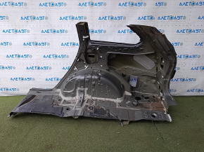 Quarter wing rear right Toyota Highlander 14-19 under BSM, graphite, on the body, bumps