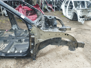 Front right quarter Toyota Highlander 20 - black, on the body, dented pillar