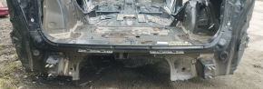 Rear panel Toyota Highlander 20- black, on the body