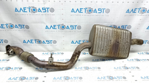 Exhaust line middle part Audi A6 C8 19- 2.0T with receiving pipe
