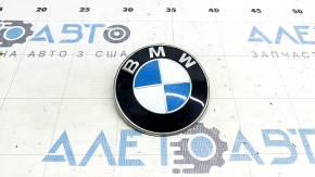 Emblem hood badge BMW 5 G30 17-23 climbed varnish
