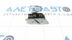 Front left door central lock button Audi A6 C8 19- chrome