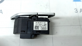 Front left door central lock button Audi A6 C8 19- chrome