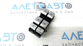 Front left window lift control Audi A6 C8 19- chrome
