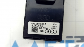 Front left window lift control Audi A6 C8 19- chrome