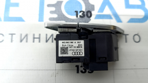 Front right door central lock button Audi A6 C8 19- chrome
