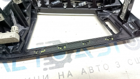 Front panel trim left BMW 5 G30 17-23 wood, with backlight, broken fasteners