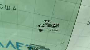 Glass of the rear left door Audi A6 C8 19- scratches