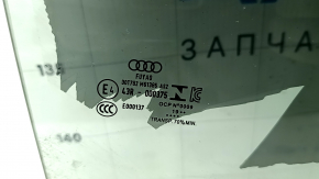 Glass of the rear right door Audi A6 C8 19- scratches