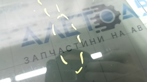 Glass of the rear right door Audi A6 C8 19- scratches