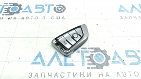 Key BMW 5 G30 17-23 smart, 4 buttons, scratches, worn