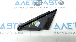 Audi A6 C8 19 front right door triangle - gloss black, broken mount