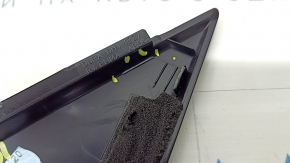 Audi A6 C8 19 front right door triangle - gloss black, broken mount