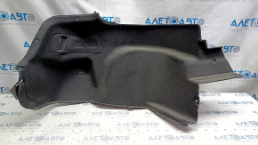Left arch trim Hyundai Sonata 11-15 hybrid type 1, black, scratches