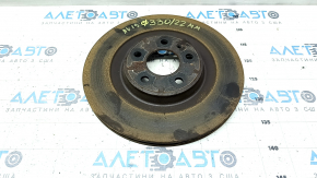 Rear right brake disc Audi A6 C8 19-330/22mm
