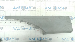 Rear pillar trim behind the window left Audi A6 C8 19-23 gray, for dry cleaning