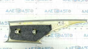 Rear pillar trim behind the window left Audi A6 C8 19-23 gray, for dry cleaning