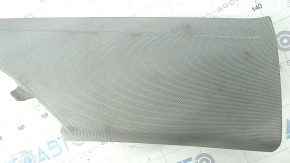 Rear pillar trim behind the window left Audi A6 C8 19-23 gray, for dry cleaning