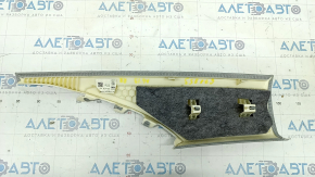 Rear pillar trim behind the right window Audi A6 C8 19-23 gray, for dry cleaning