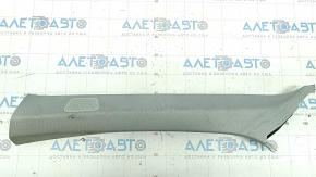 Front pillar trim upper left Audi A6 C8 19-23 gray, for dry cleaning