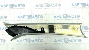 Front pillar trim upper left Audi A6 C8 19-23 gray, for dry cleaning