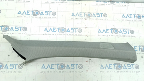 Front pillar trim upper right Audi A6 C8 19-23 gray, scratch, for dry cleaning