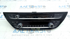 Climate control and radio control BMW 5 G30 17-23 auto, dual zone, scratches