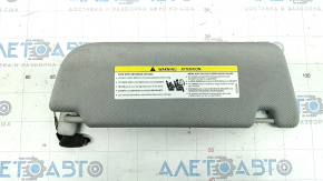 Left visor Audi A6 C8 19-23 with backlight, gray, dry-cleanable